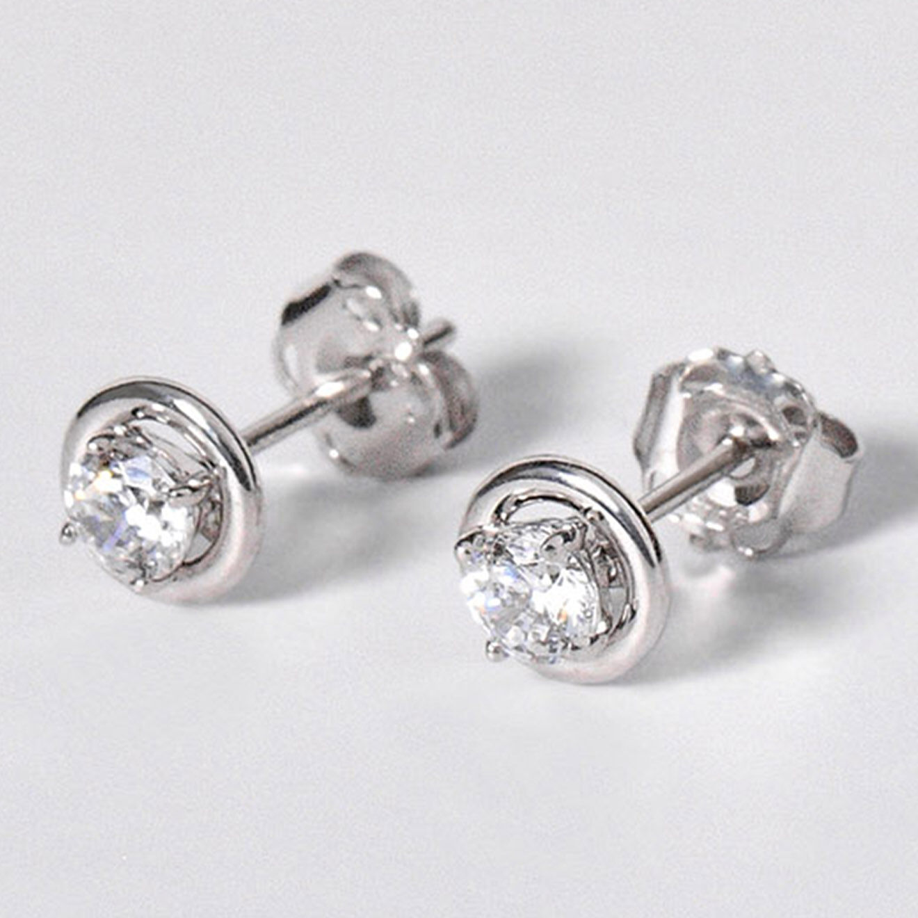 Instant d'Or Boucles d'oreilles Precious or blanc