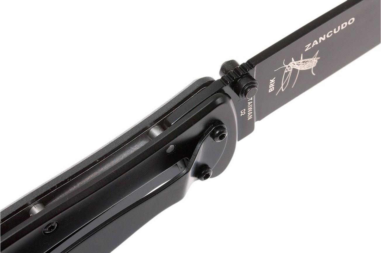 ESEE Knives Zancudo D2 Black, BRKR2B zakmes