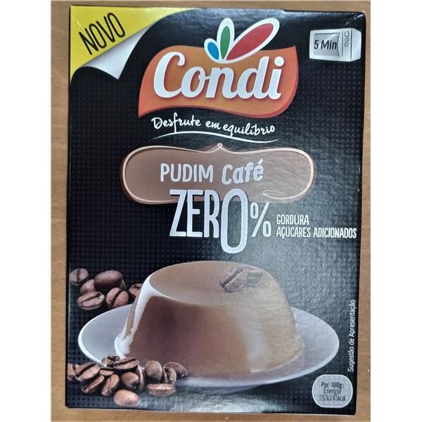 Preparado Em Pó Para Preparar Pudim De Café