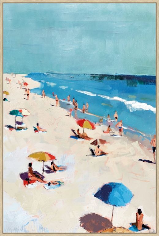 Schilderij Seaside Beach CA-101 Canvas Art