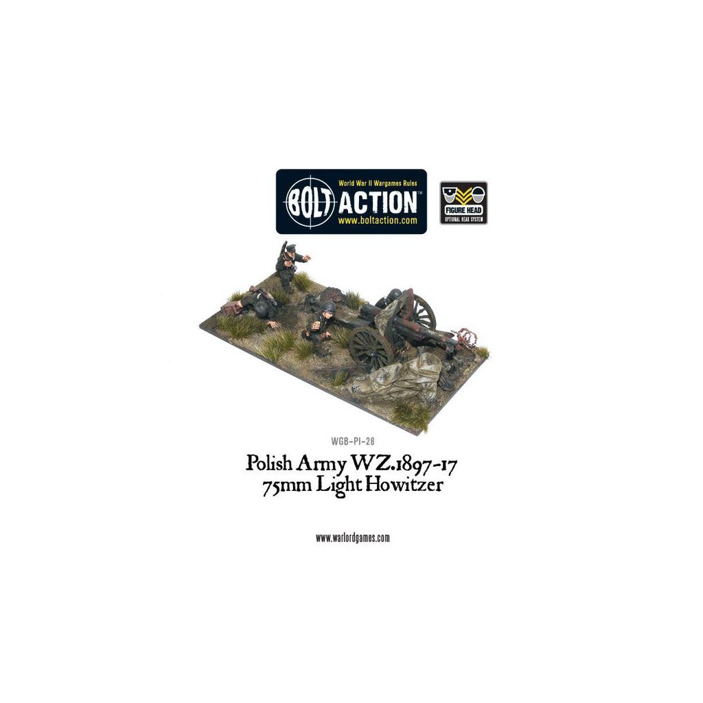 Bolt Action - Polish Army 75mm Light Artillery