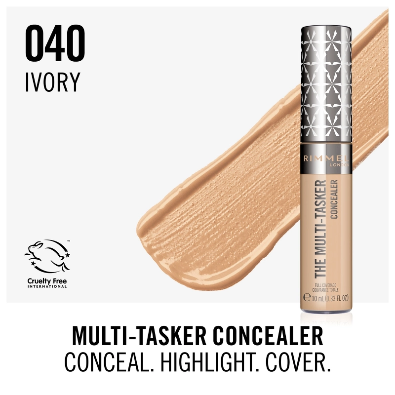 RIMMEL The Multi-Tasker Concealer 10 ml - 040 Ivory