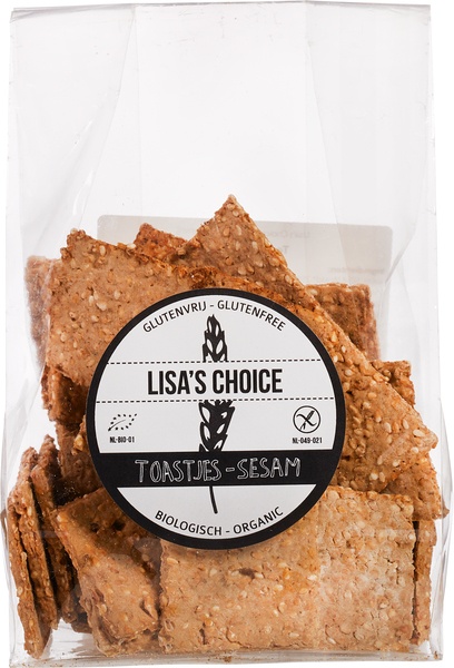 Lisa’s Choice Toastjes Glutenvrij (175 gr)