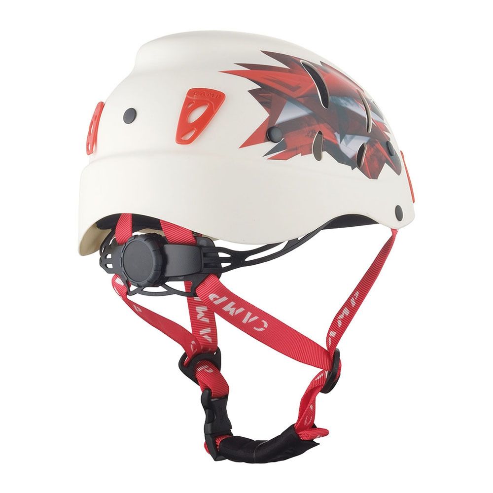 Camp ARMOUR - Casque blanc/rouge