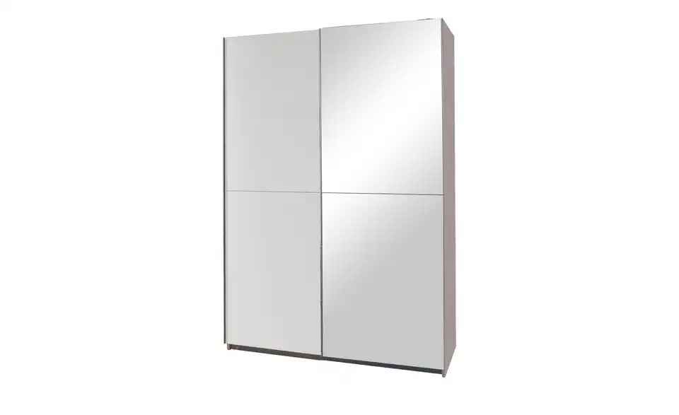 Schwebetürenschrank Queen 1 Stück 135 cm Weiß