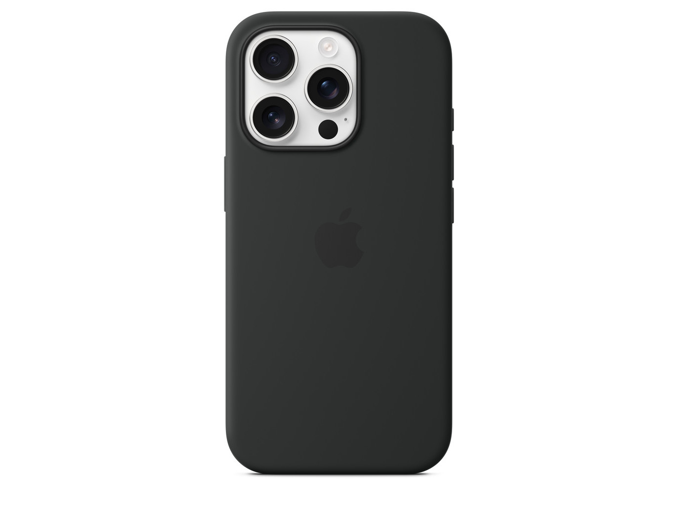 CAPA SILICONE PRETO APPLE MYYJ3ZM/A IPHONE 16 PRO