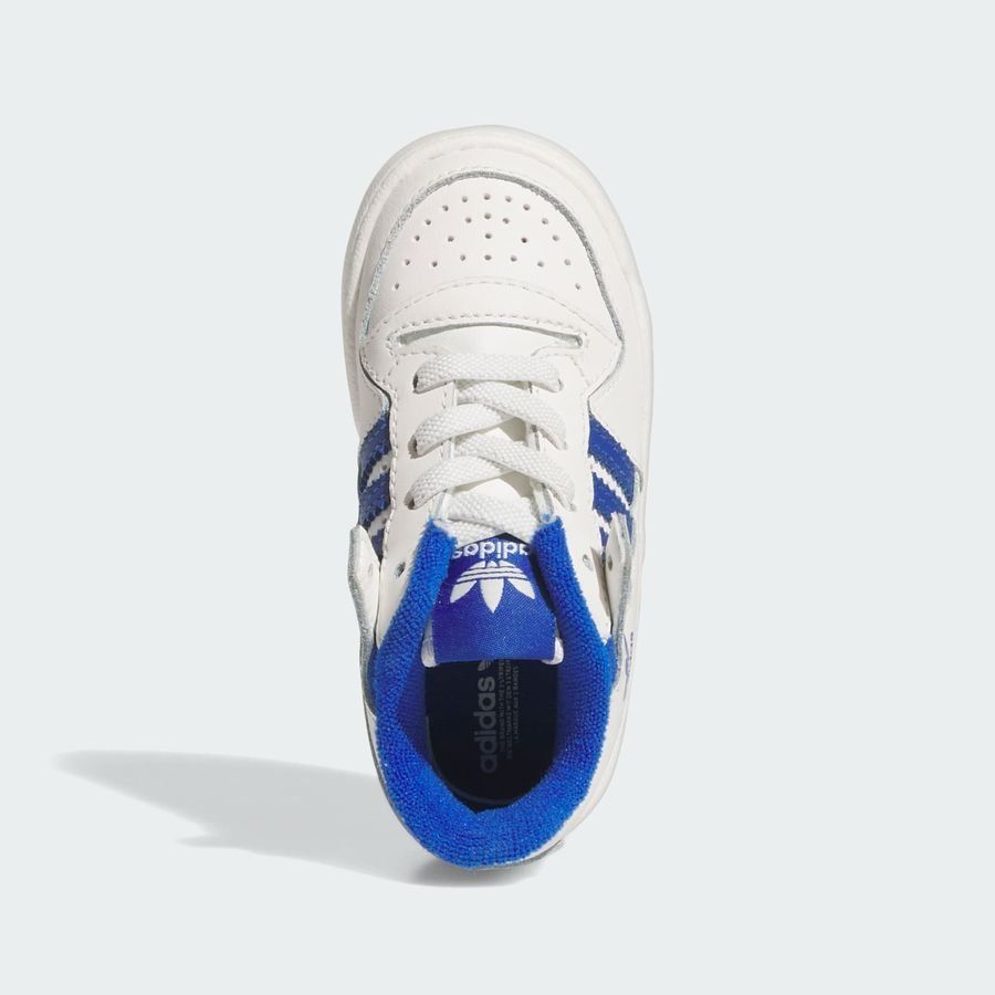 Adidas Original Chaussure lacets élastiques Forum Low CL Enfants