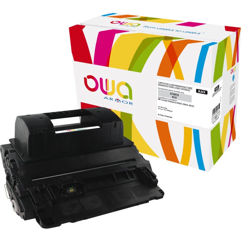 Toner remanufacturé OWA - haute capacité - Noir - pour HP CF281X