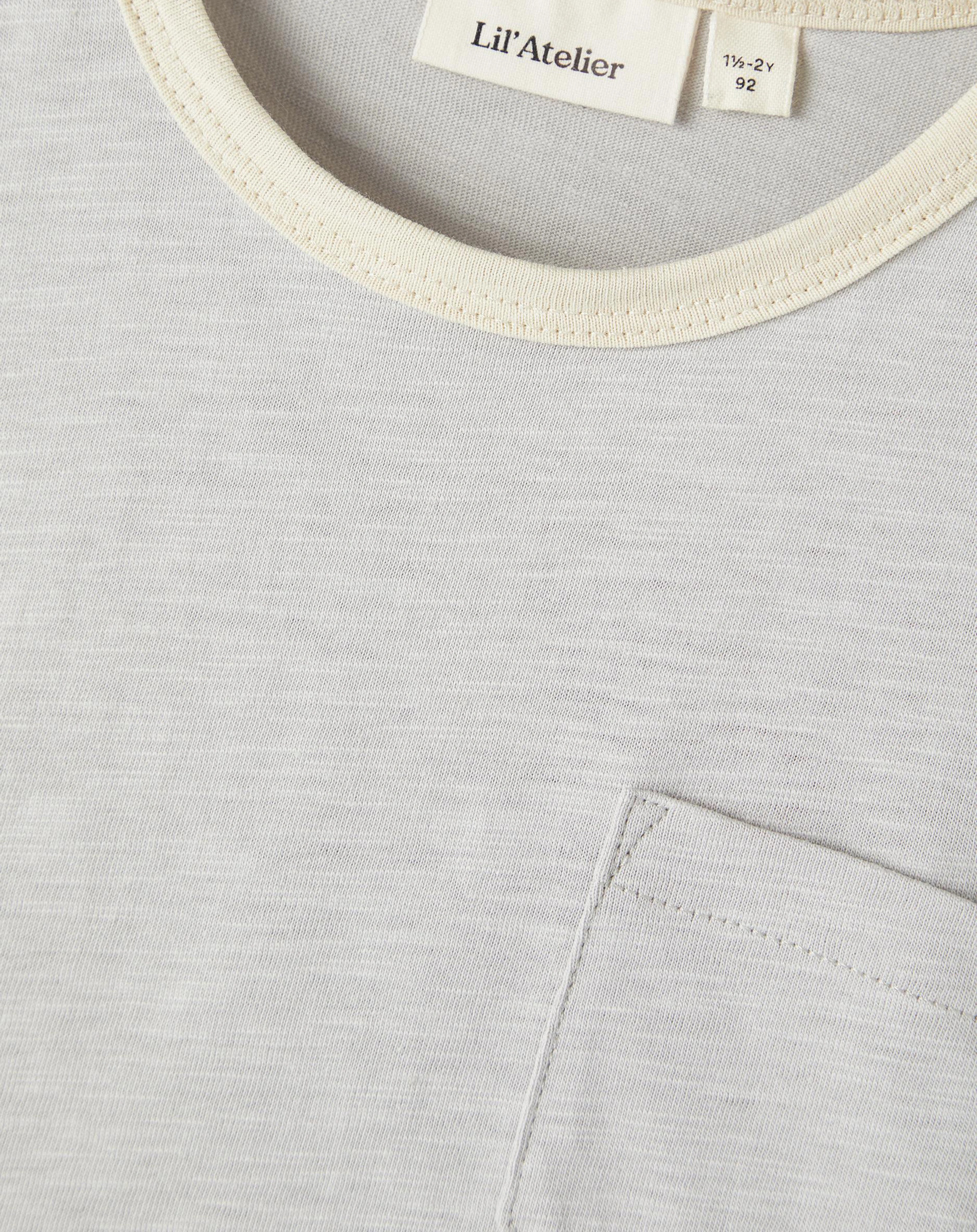 Jersey-T-Shirt NMMDAWSON SOLID in harbor mist