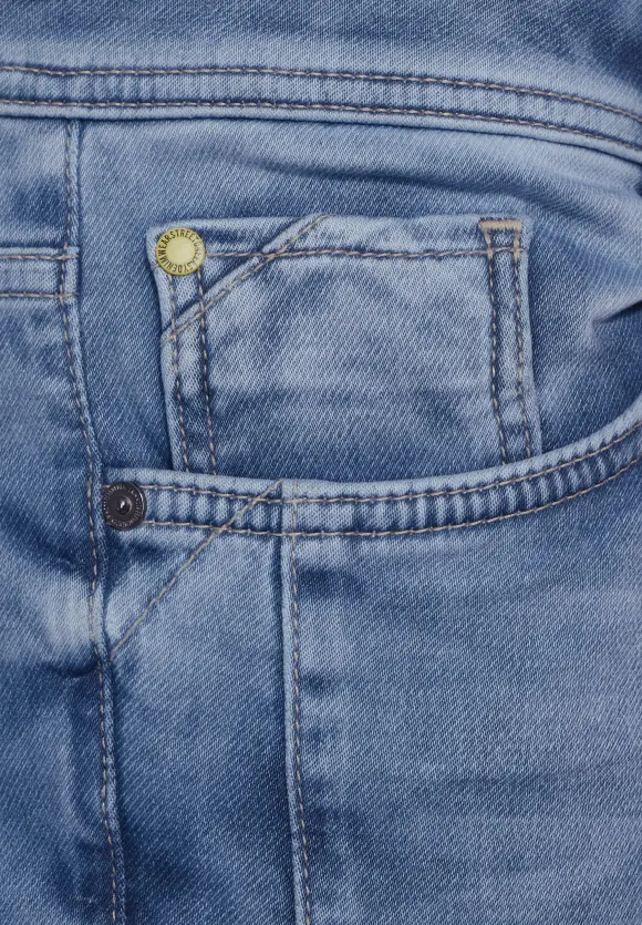 Regular Fit Jeans - clear blue random wash