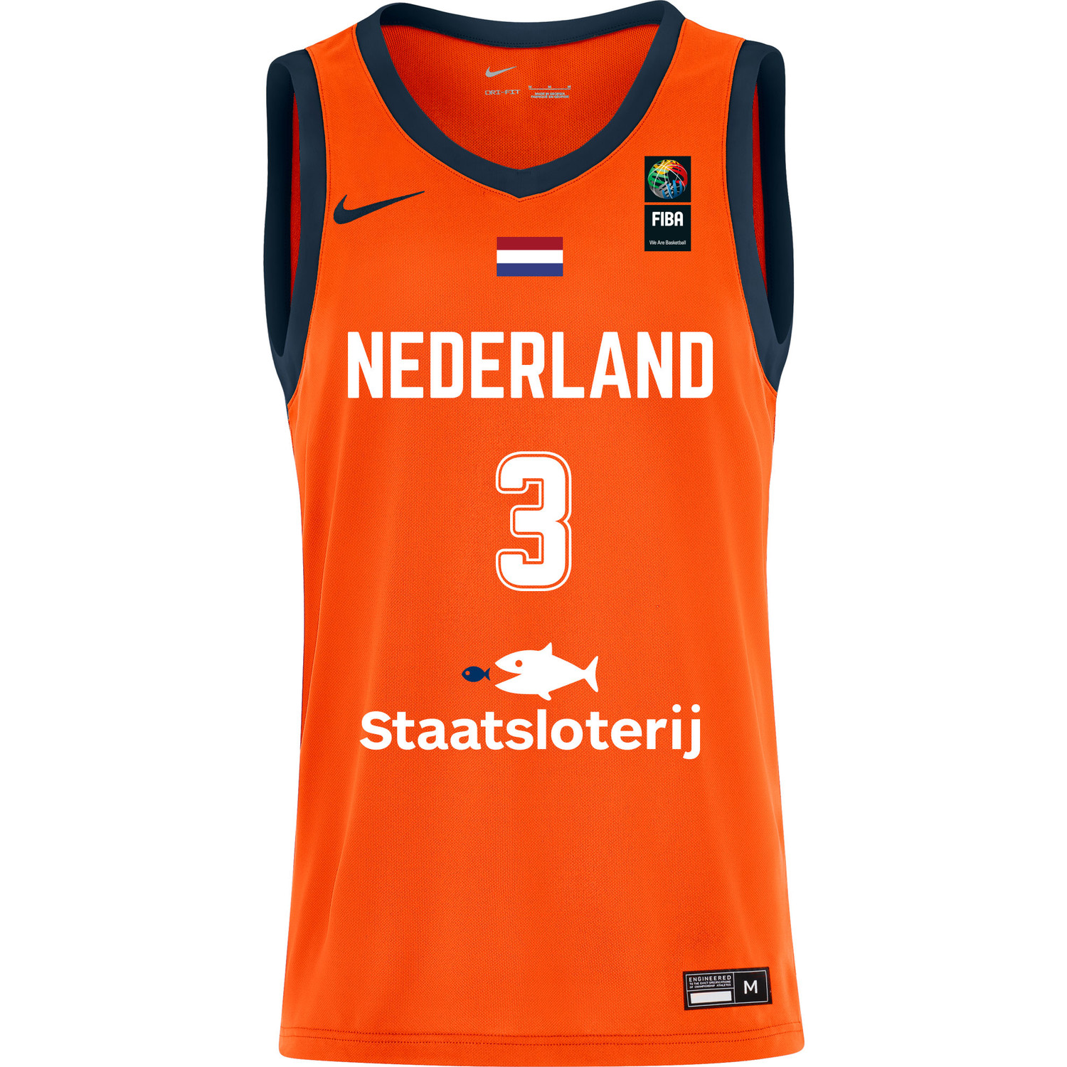 Nike Orange Lions Game Jersey Heren #3
