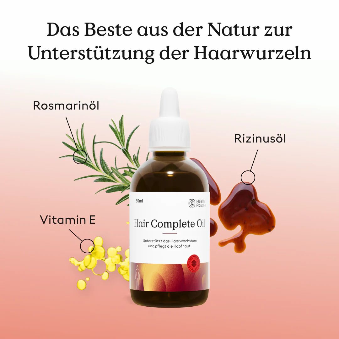 Health Routine Hair Complete Oil / Zur Pflege bei Haarausfall & dünner werdendem Haar