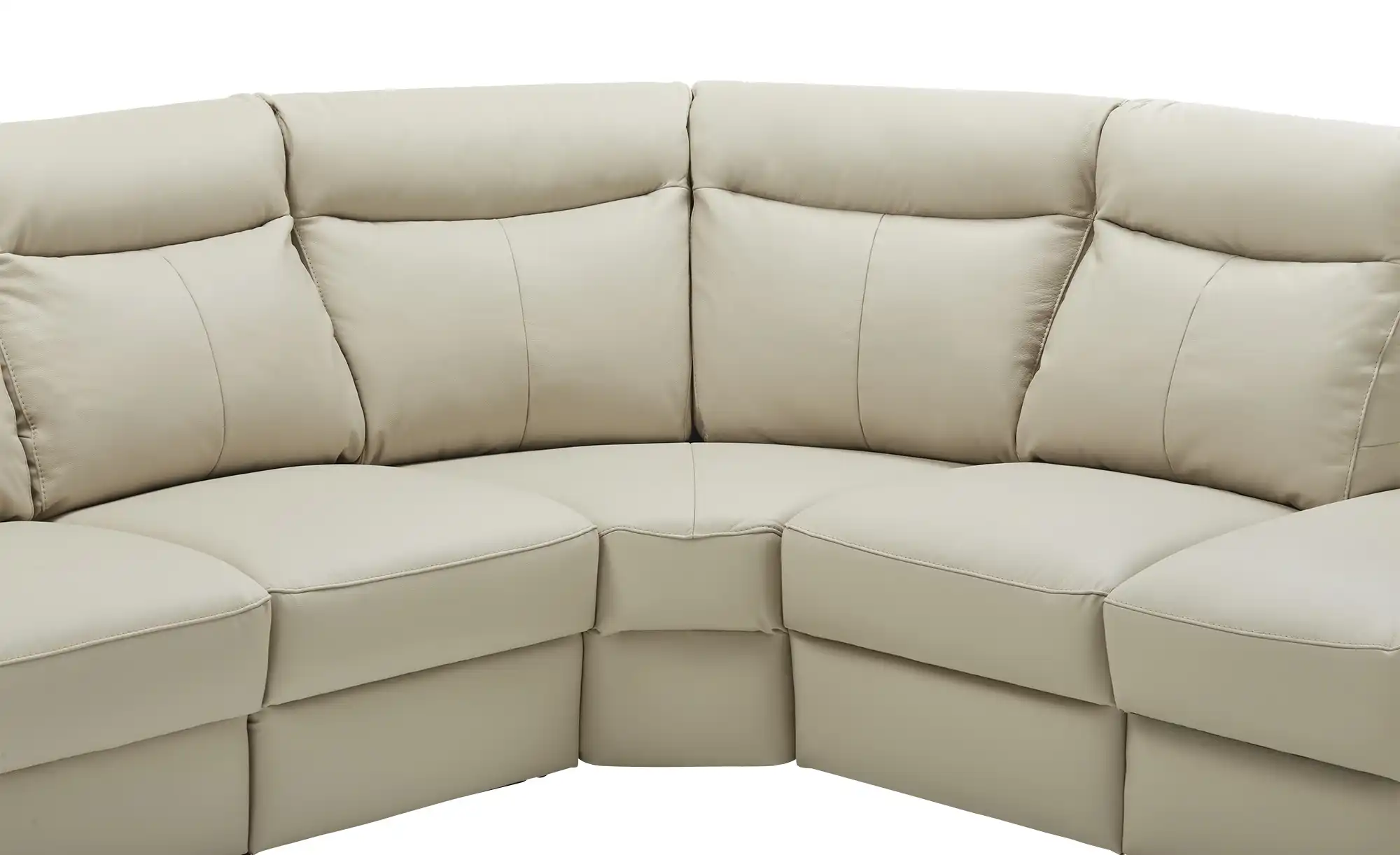 uno Ecksofa Leder und Kunstleder Barcelona
