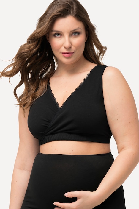 Bellieva-Still-Bustier, Spitze, Biobaumwolle
