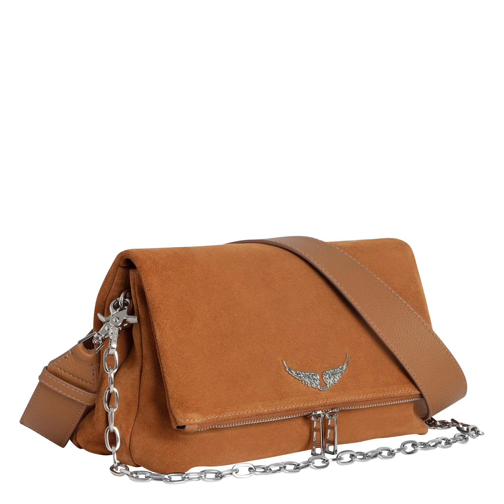 Sac porté épaule en cuir de vache| Marron