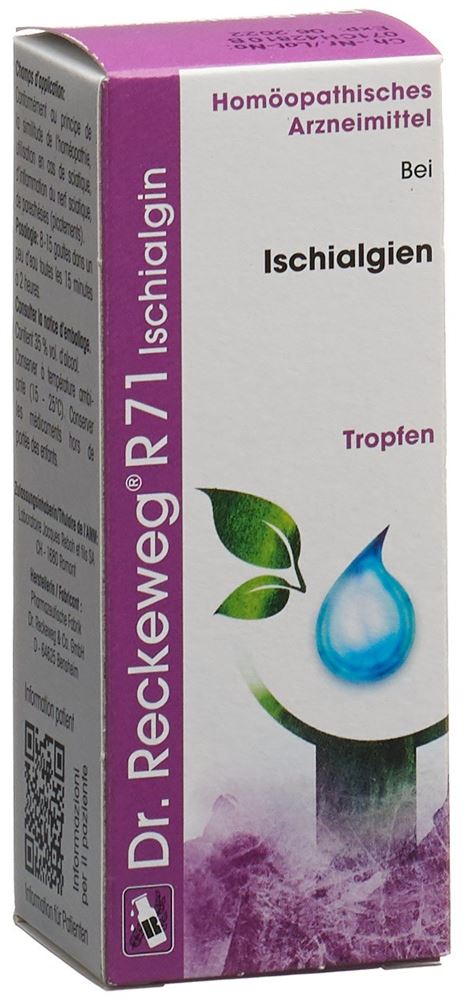RECKEWEG R71 Ischialgin Tropfen Fl 50 ml