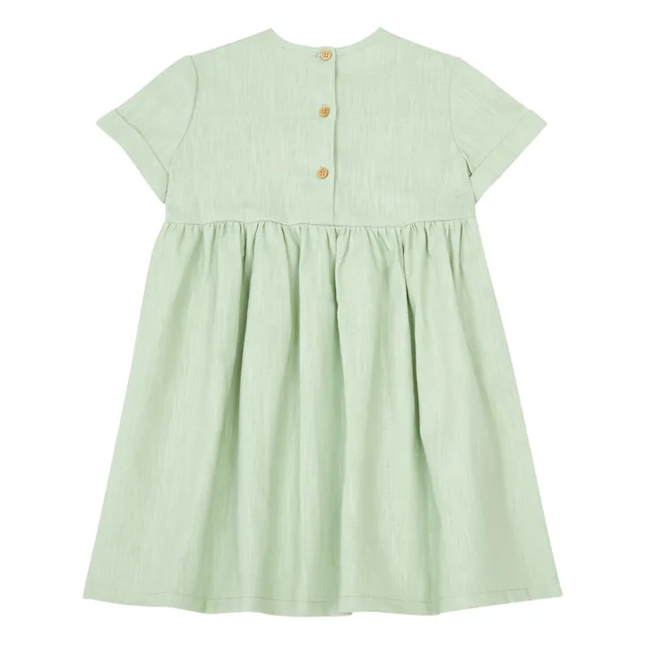 RKO Robe Lin Crochet | Sauge