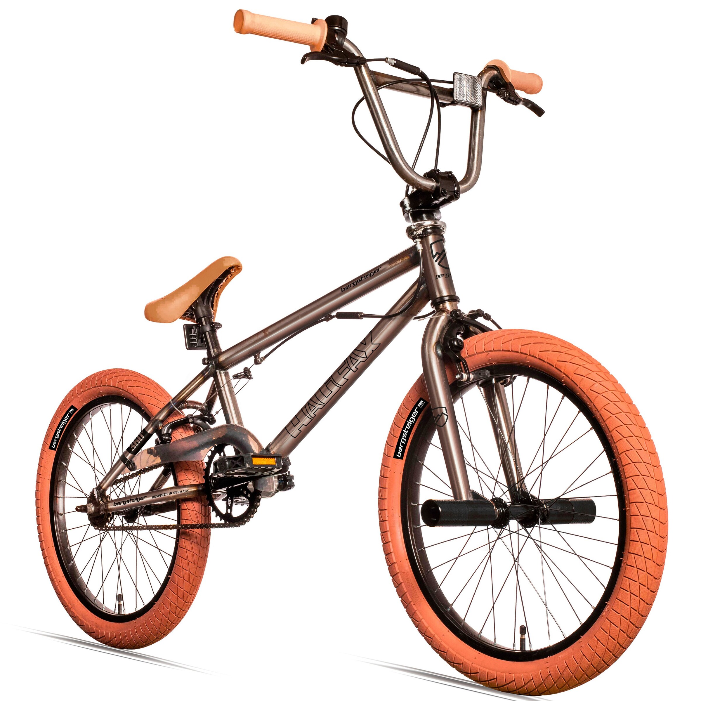 Bergsteiger BMX Halifax 20 Zoll | rostiger Stahl mit Klarlack