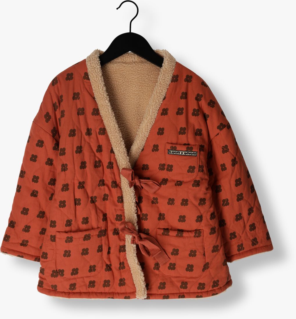 WANDER & WONDER rode wander & wonder gilet reversible kimono jacket