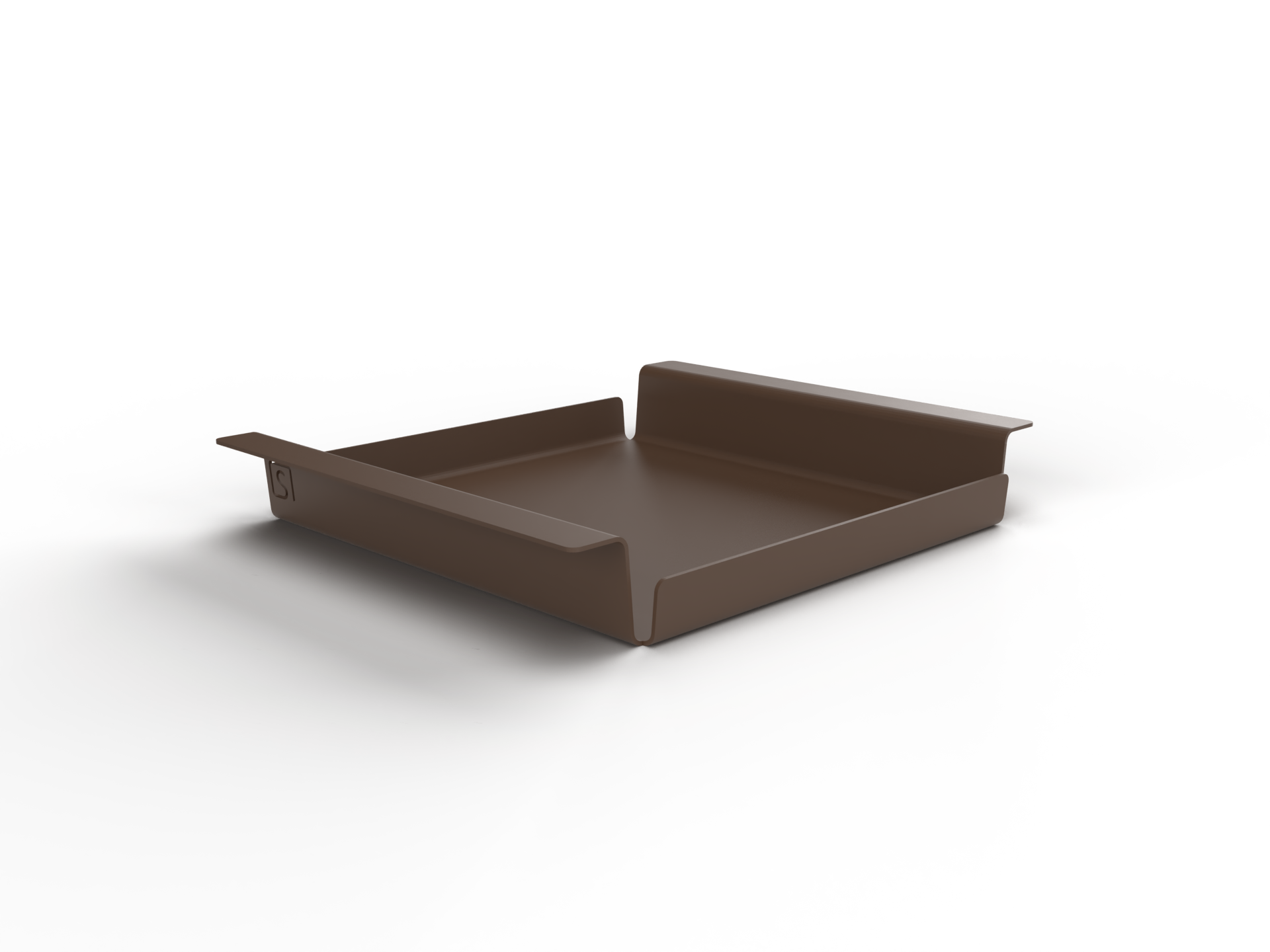 Dienblad Small - Fliptray - 34 x 28 x 5 cm Dienblad Small Bruin - Flip Tray