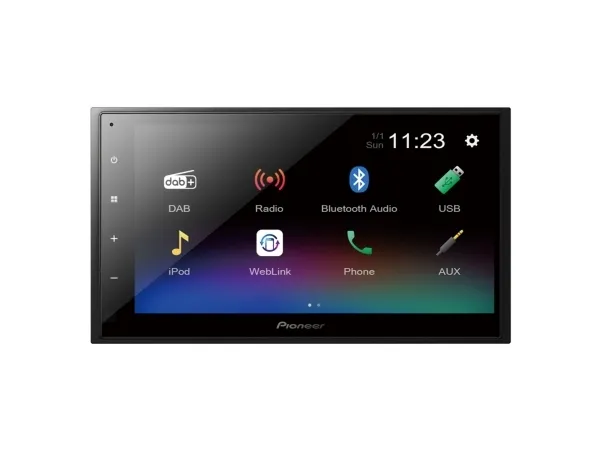 Pioneer DMH-A340DAB Bilradio med Bluetooth / DAB