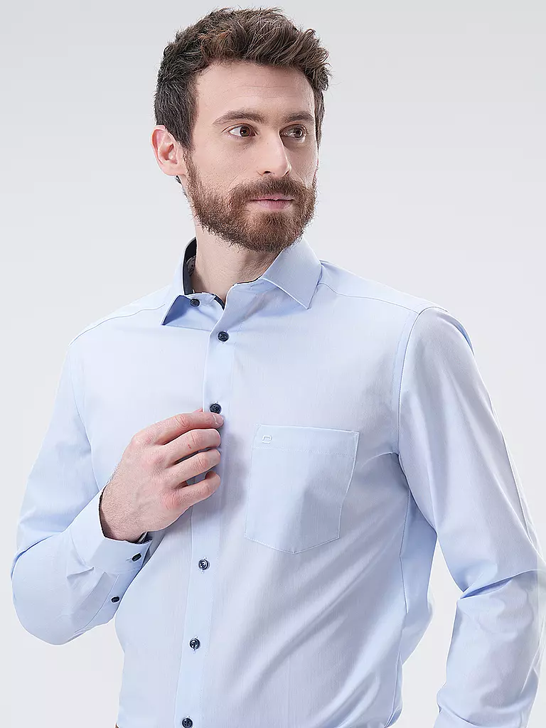 OLYMP Hemd Modern Fit  hellblau