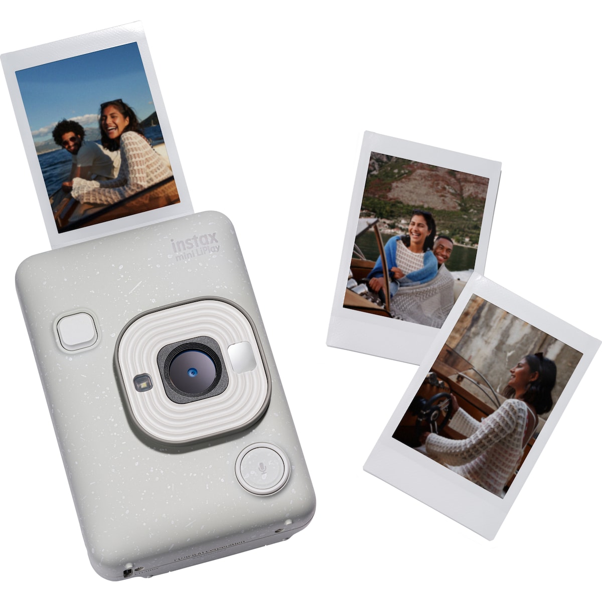 Fujifilm Instax Mini LiPlay instant camera (white)