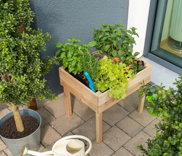 Hecht Holz-Kinderhochbeet, ca. B45/H40/T45 cm