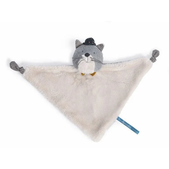 Les Moustaches doudou chat    Fernand        de               Moulin Roty