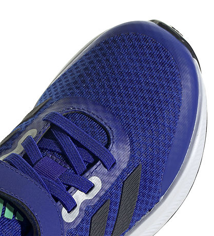 adidas Performance Sko - RUNFALCON 3.0 EL K - Blå/Hvid/Sort