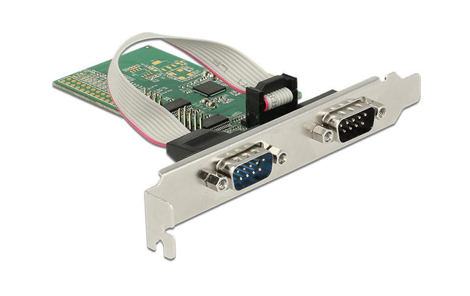 PCI-Express-Karte 89557 4x Seriell / RS232PCIe-Schnittstellenadapter, 4x Serial