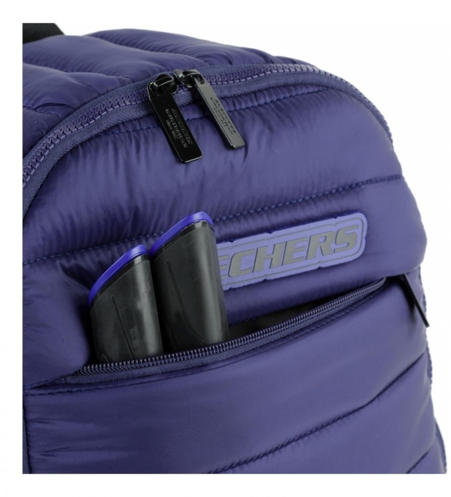 Mochila escolar Skechers S983 lilás - 28x40x15 cm