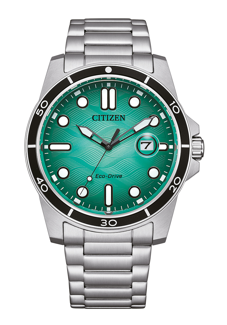 Citizen Eco Drive Sport tükis-grün AW1816-89L