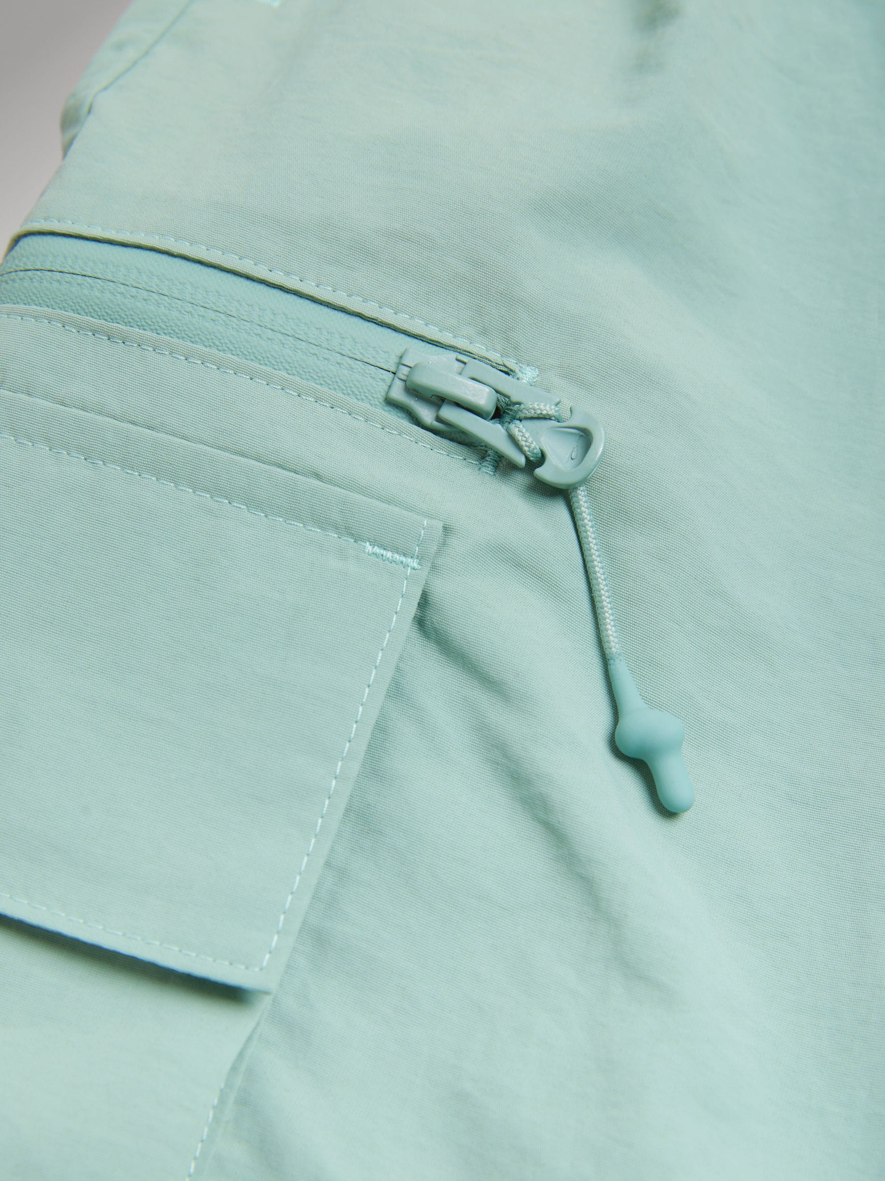 Grijs-groen - Cargo zwemshorts