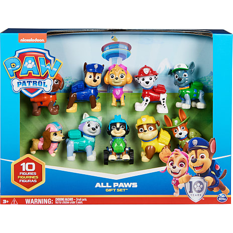 PAW Patrol figurer - All PAWs Celebration-gaveæske