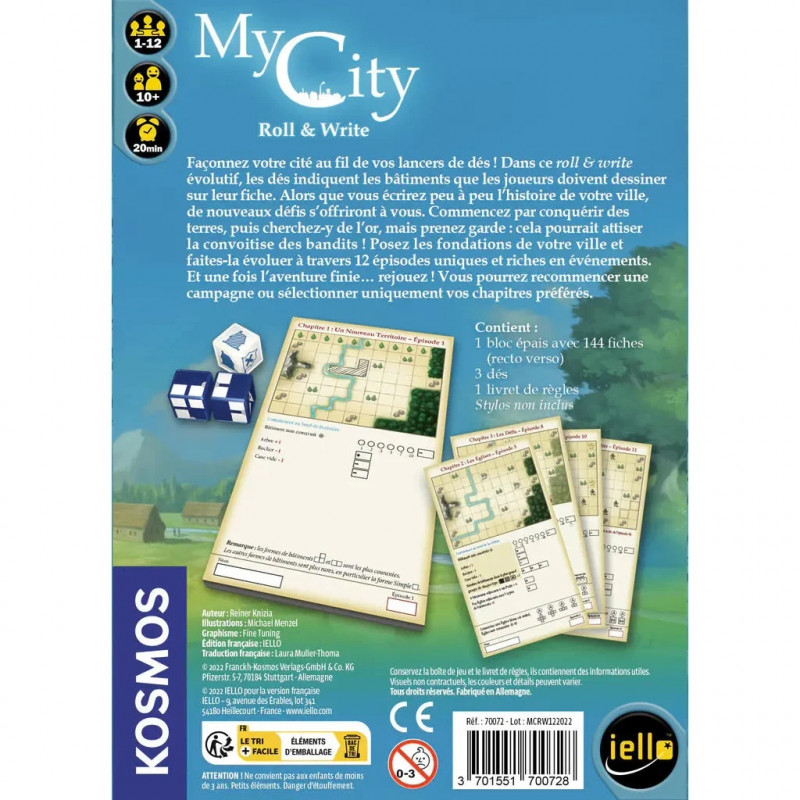 My City - Roll & Write