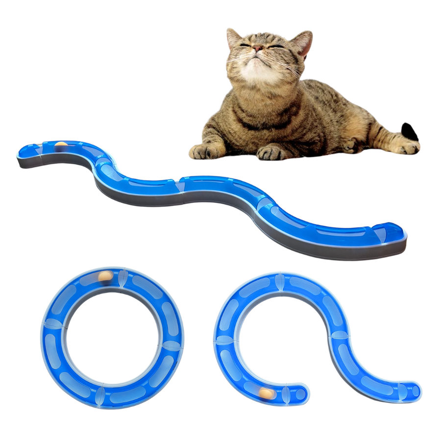 Cobra para Gatos. Circuito Interativo para Gatos. Brinquedos para Gatos. Brinquedos Interativos para Gatos. Brinquedos para Gatos. Bola para Gatos. Roda Giratória para Gatos