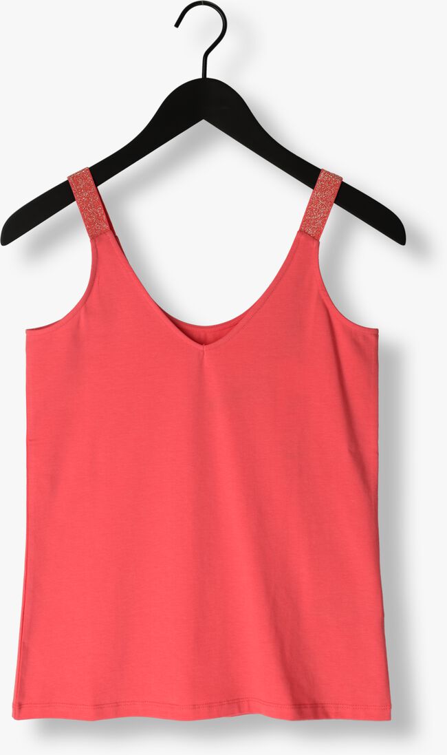 SUMMUM roze summum top singlet reversible cotton elastane basics