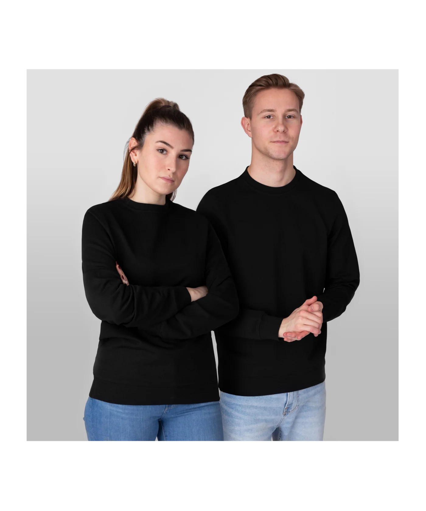 JAKO Doubletex Sweatshirt Schwarz F800