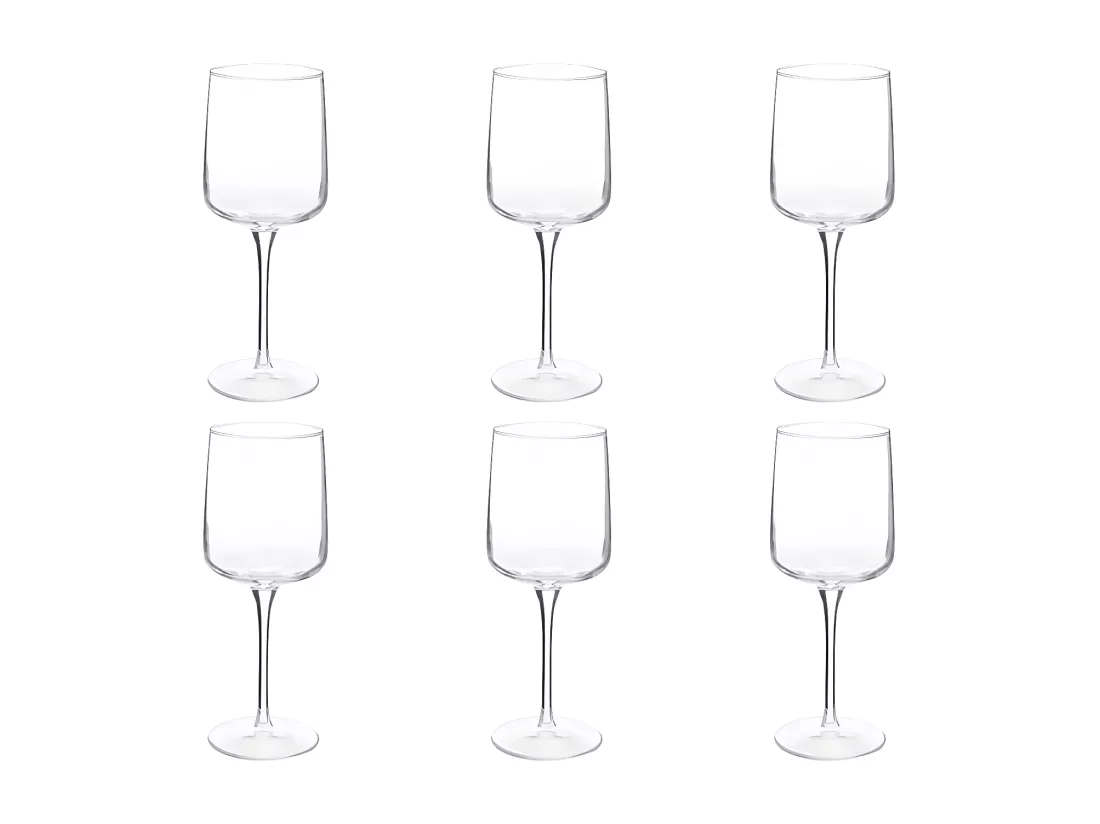 Lot de 6 Verres à Vin 