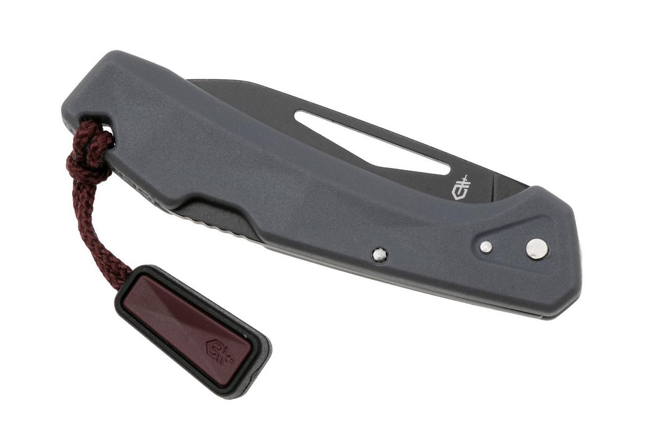 Gerber LST Mini 1074536, Black 440A, Grey Nylon zakmes
