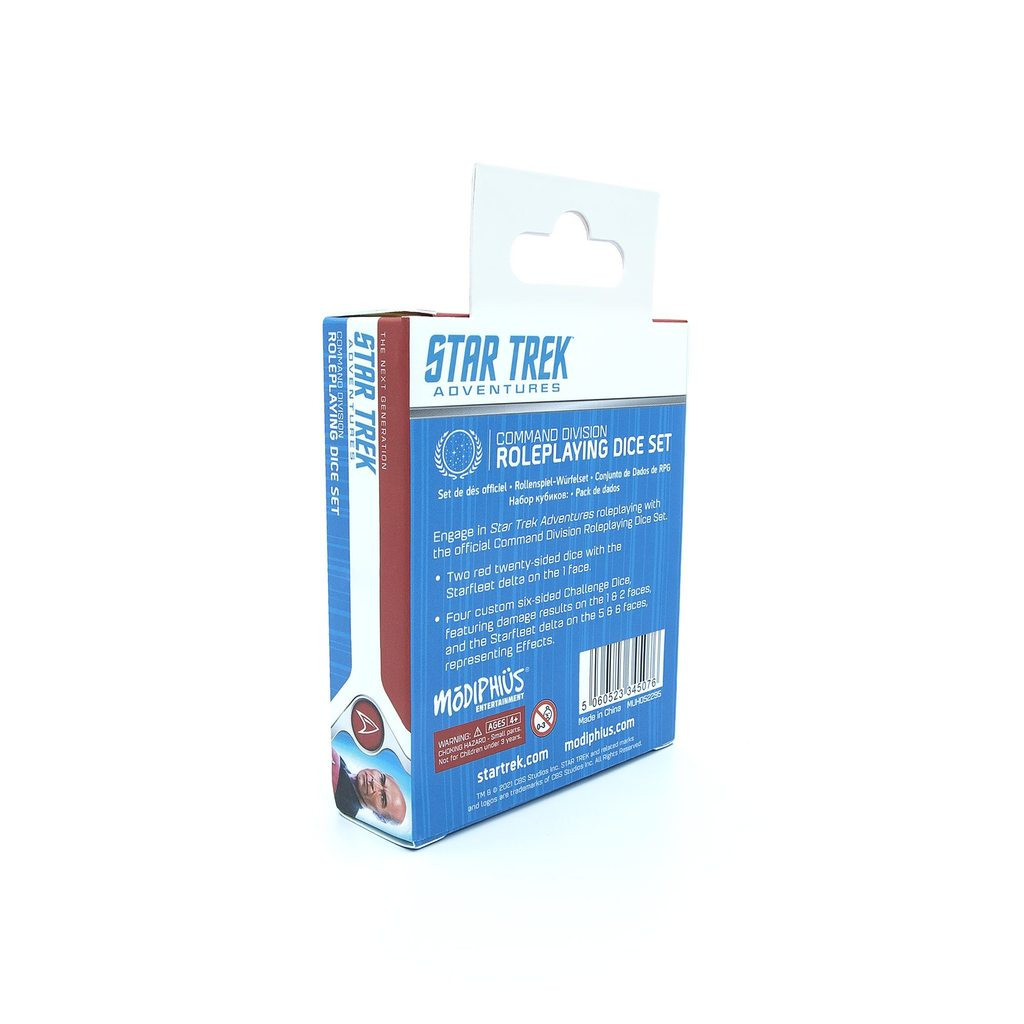 Star Trek Adventures - Command Division Dice Set