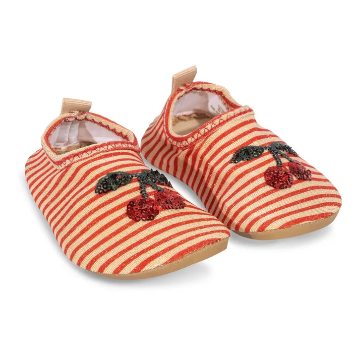 Konges Sløjd Chaussures de Plage Jade Pailletées | Terracotta