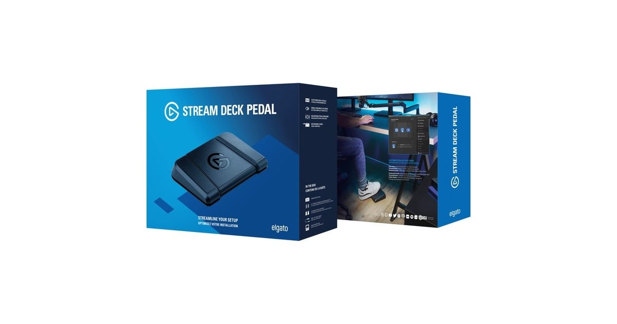 ElgatoStream Deck Pedal pedalen  (Zwart)