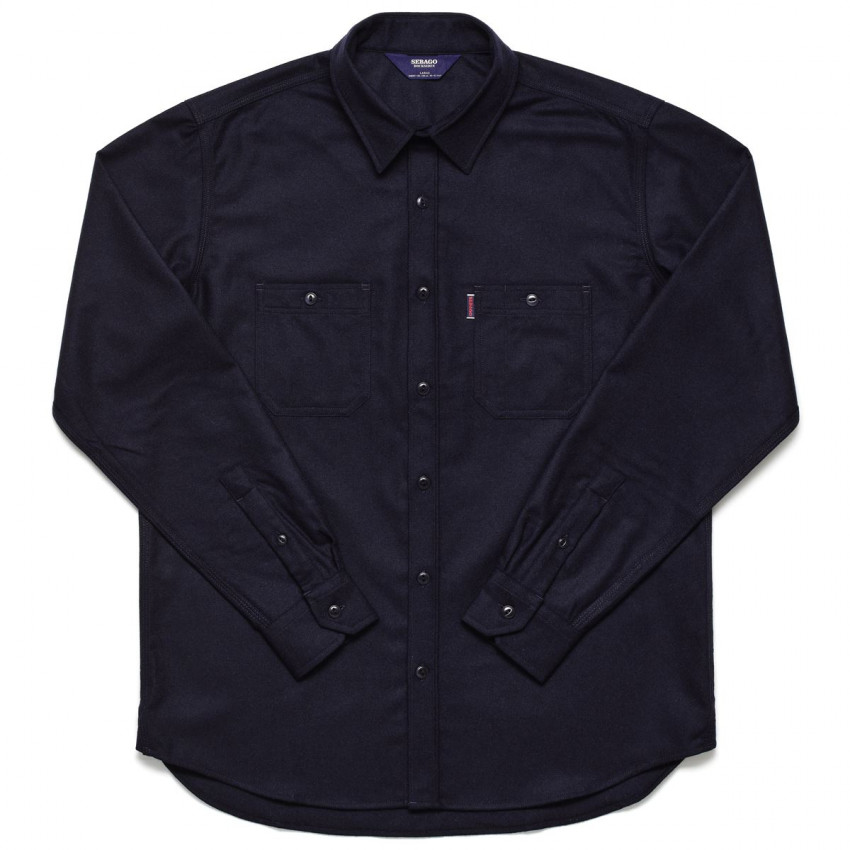 SHEETBEND FELT BLUE NAVY 1946-CHEMISE SEBAGO HOMME