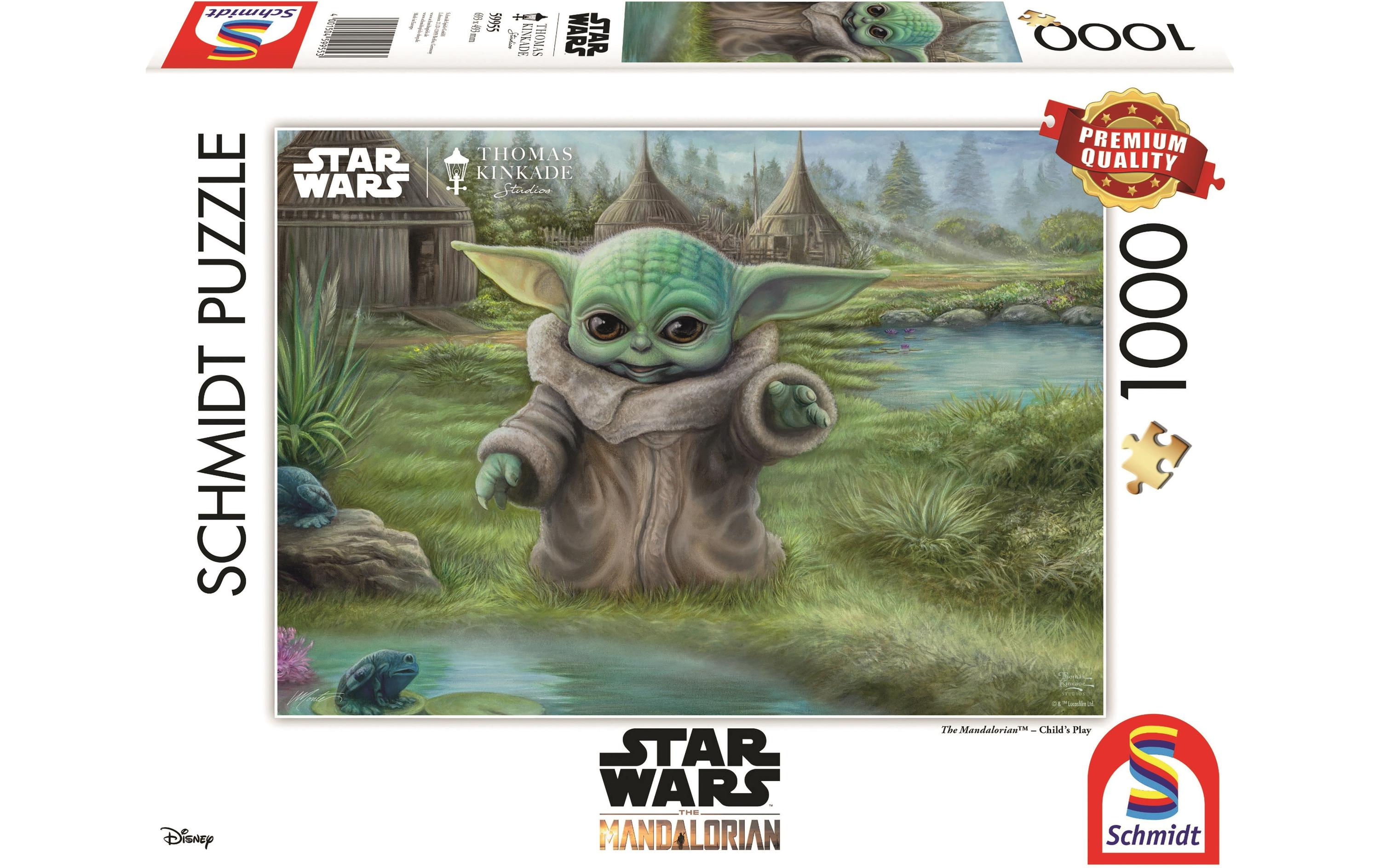 Puzzle The Mandalorian: Childs Play1000 Teile – Erwachsenenpuzzle