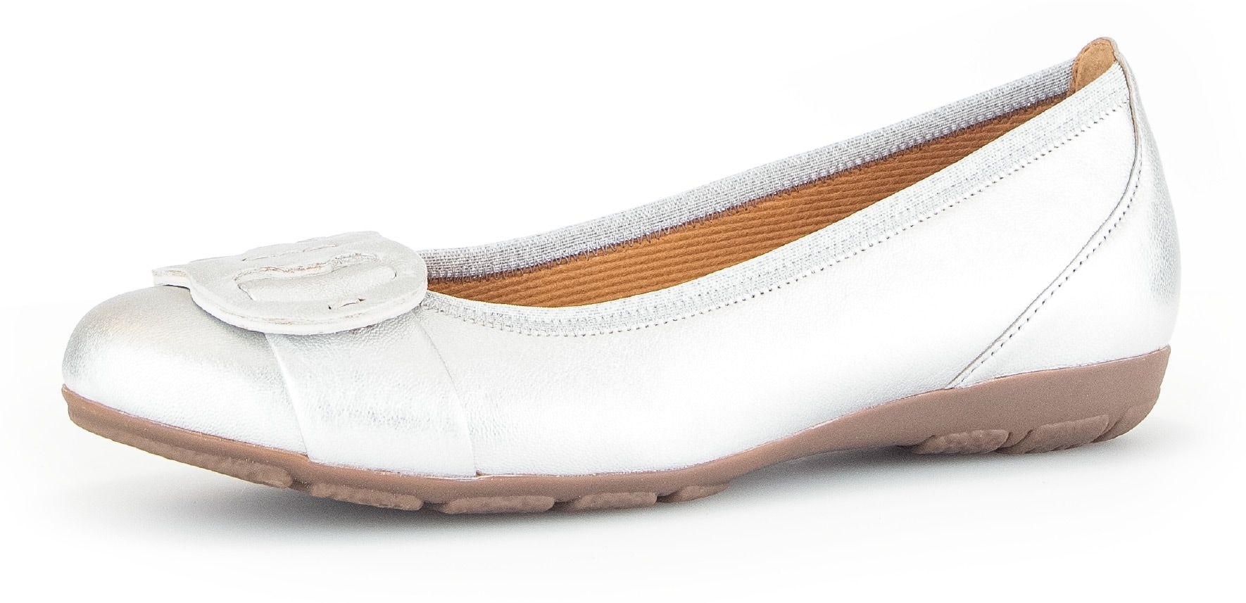 Gabor Ballerina  , flache Schuhe, Slipper mit Hovercraft Luftkammern-Laufsohle