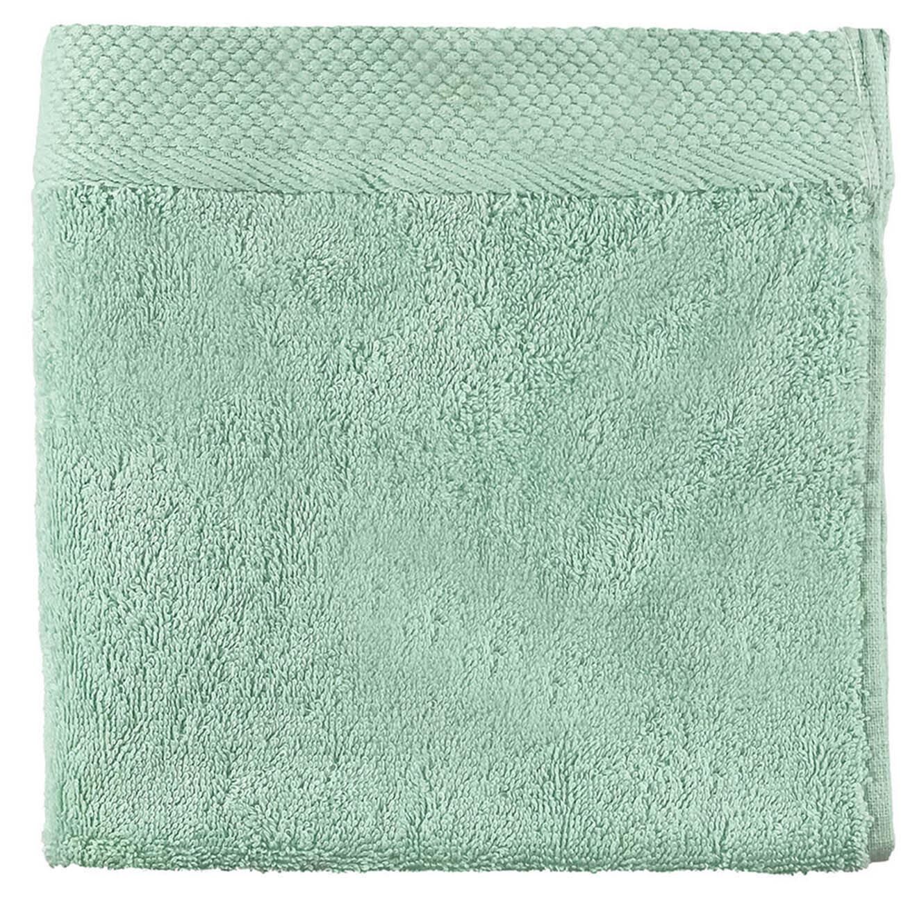Soft by Perle de Coton Serviette de toilette menthe - 50x100 cm