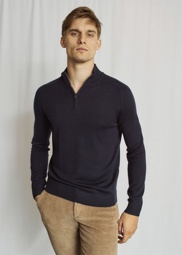 Bruun & Stengade BS Pelle Regular Fit Knitwear Thunder