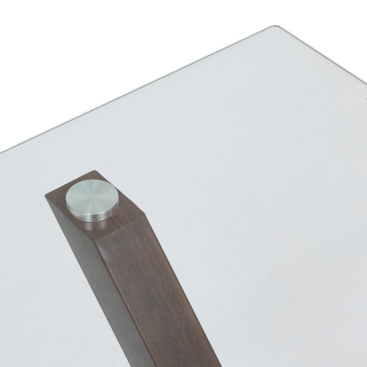 TABLE A MANGER JOREL MARRON D.180X90X74.5CM